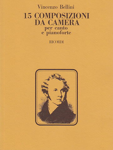 Bellini 15 Composizioni Da Camera Gesang/Klavier