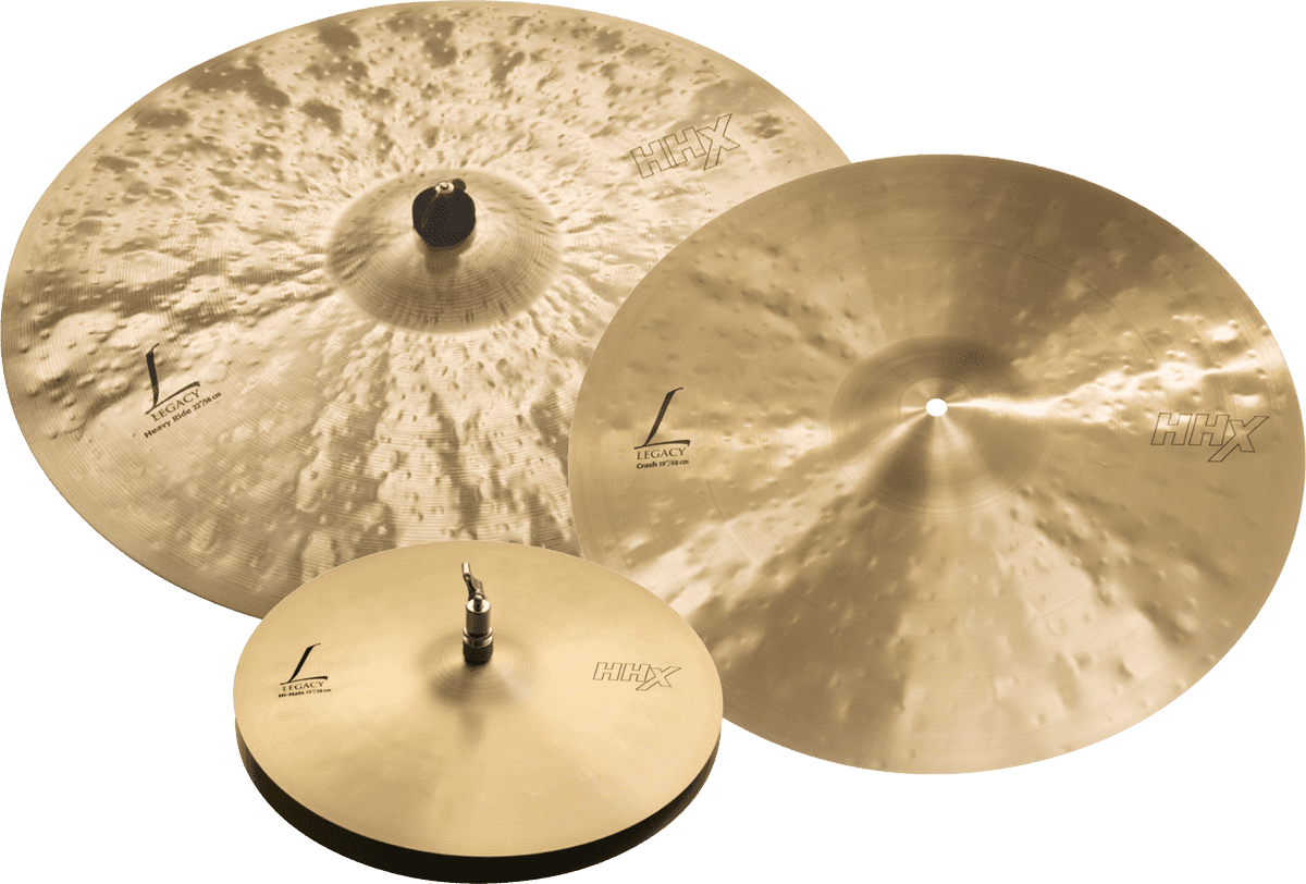 HHX Harmonisches Set Legacy 15"-19"-22" - 155XLN +9 TAGE DRUMEO-PROBETEST