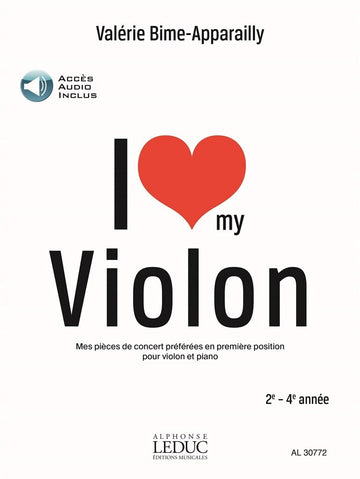 BIME-APPARAILLY VALERIE - I LOVE MY VIOLON