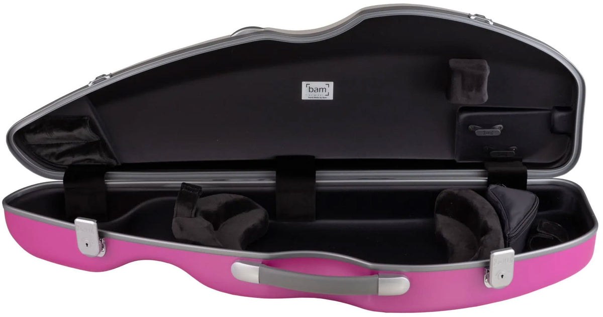 Geigenkoffer 4/4 Hightech Bonbon - Weiß/Violett