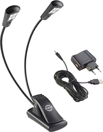 LAMP LIGHTS LAMP DESK LAMP 2 ARMS 4 LEDS WITH POWER SUPPLY