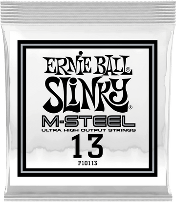 .013 M-STEEL PLAIN ELECTRIC GUITAR STRINGS