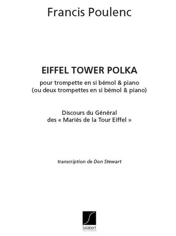 POULENC F. - EIFFEL TOWER POLKA - TROMPETTE ET PIANO