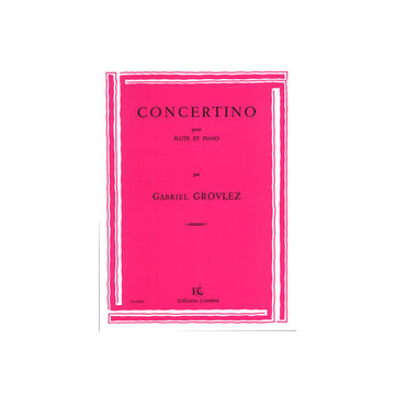 Grovlez - Concertino (Flöte und Klavier) - Flöte und Klavier