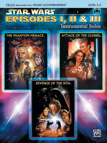 Williams John - Star Wars Episodes I-iii + CD - Violoncello solo