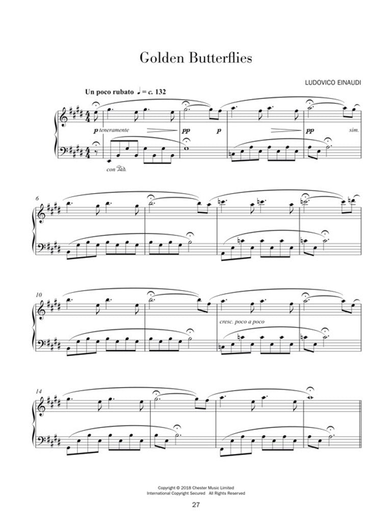 EINAUDI LUDOVICO - SEVEN DAYS WALKING - DAY ONE - PIANO