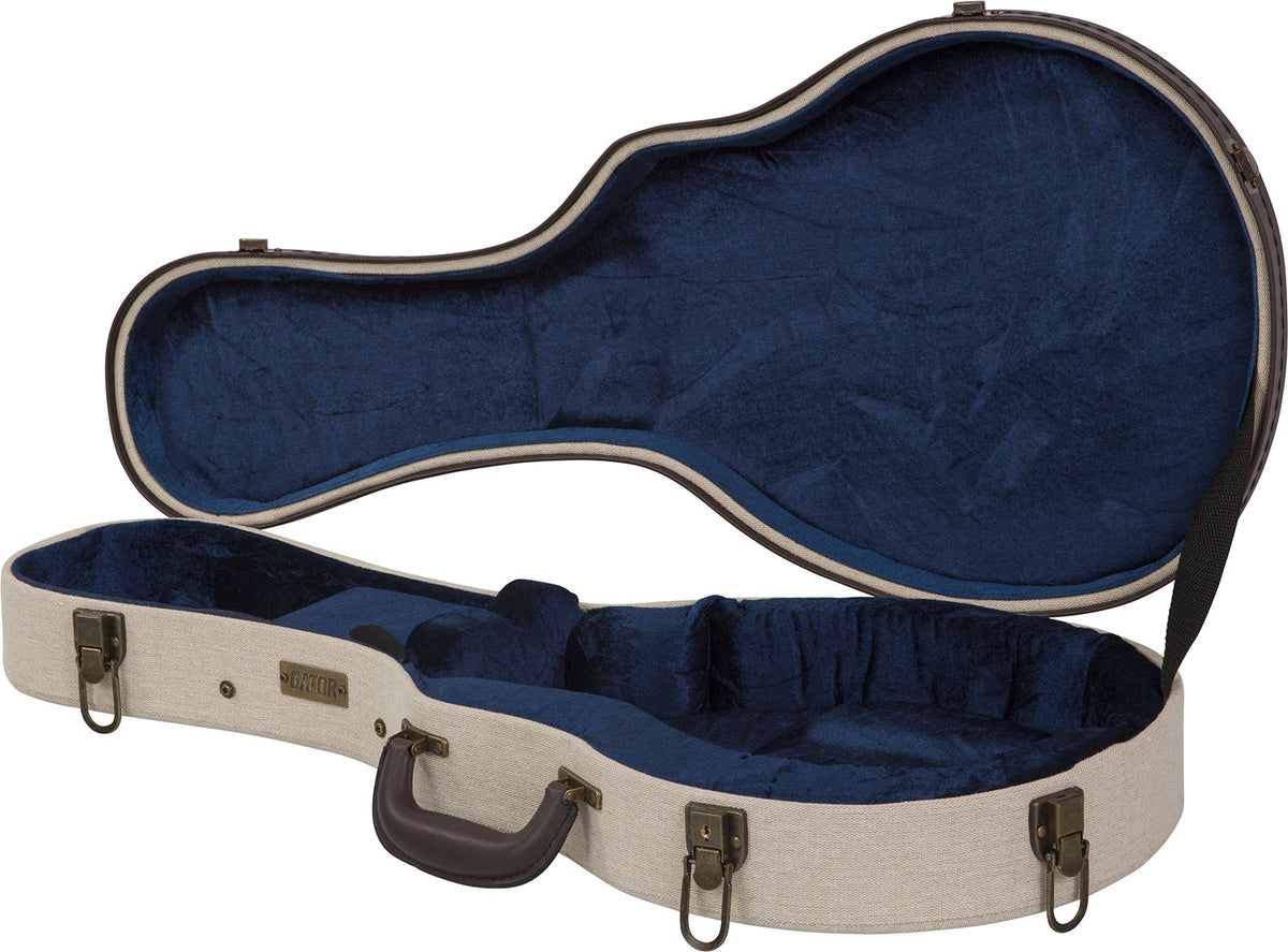 Beiger Deluxe-Holz-Mandolinenkoffer - GW