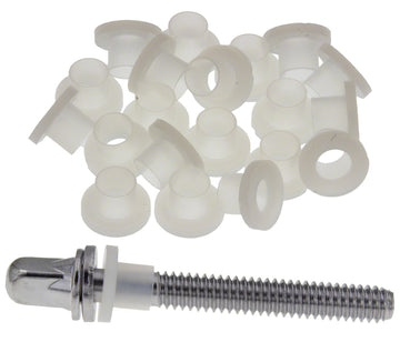TRW100W - NYLON TENSION ROD WASHERS - WHITE (X100)