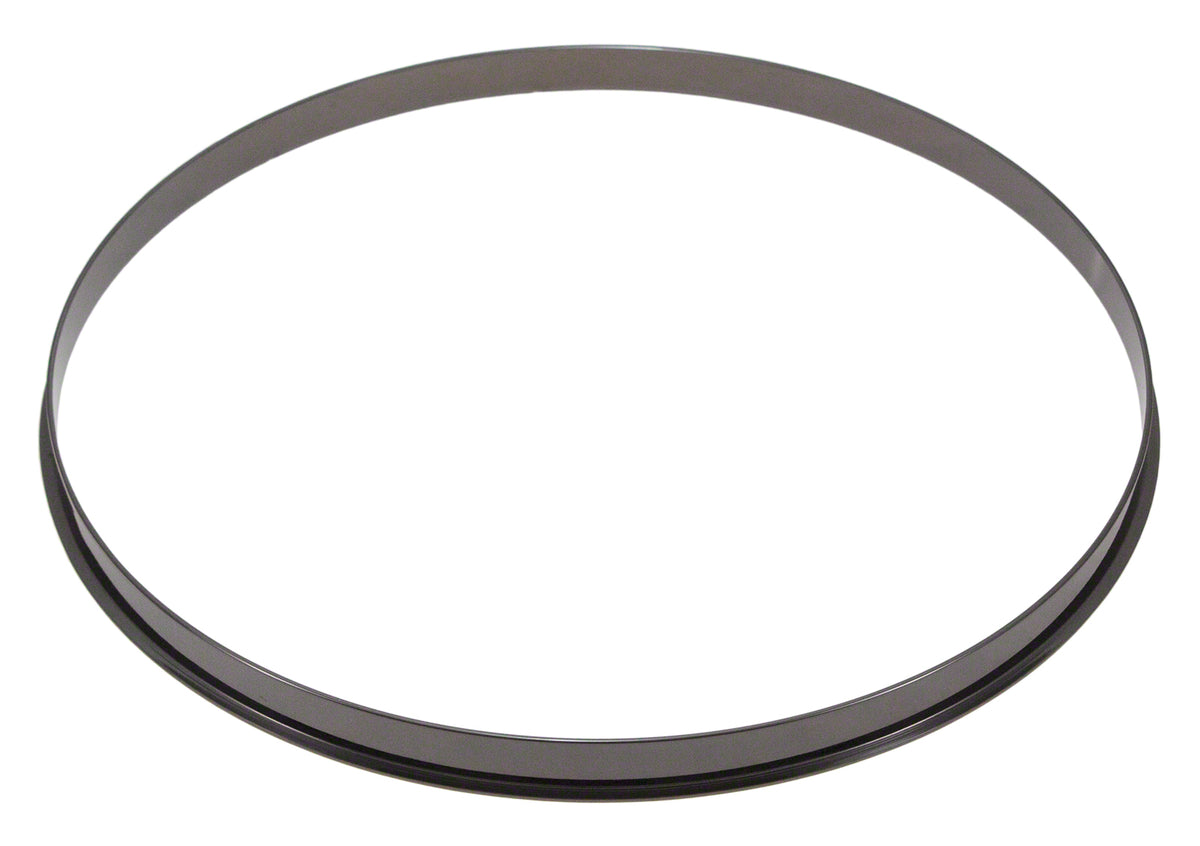 HSFL23-12BK - 12" SPANNREIFEN SCHWARZE EINFACHE FLANSCH 2.3MM