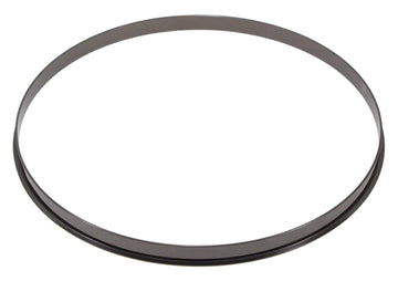HSFL23-12BK - 12" SPANNREIFEN SCHWARZE EINFACHE FLANSCH 2.3MM