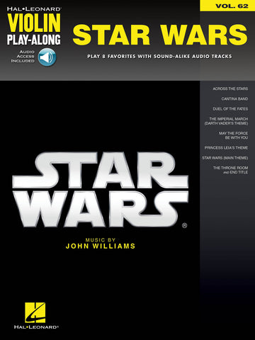 WILLIAMS JOHN - STAR WARS  - HAL LEONARD VIOLIN PLAY ALONG - VIOLON