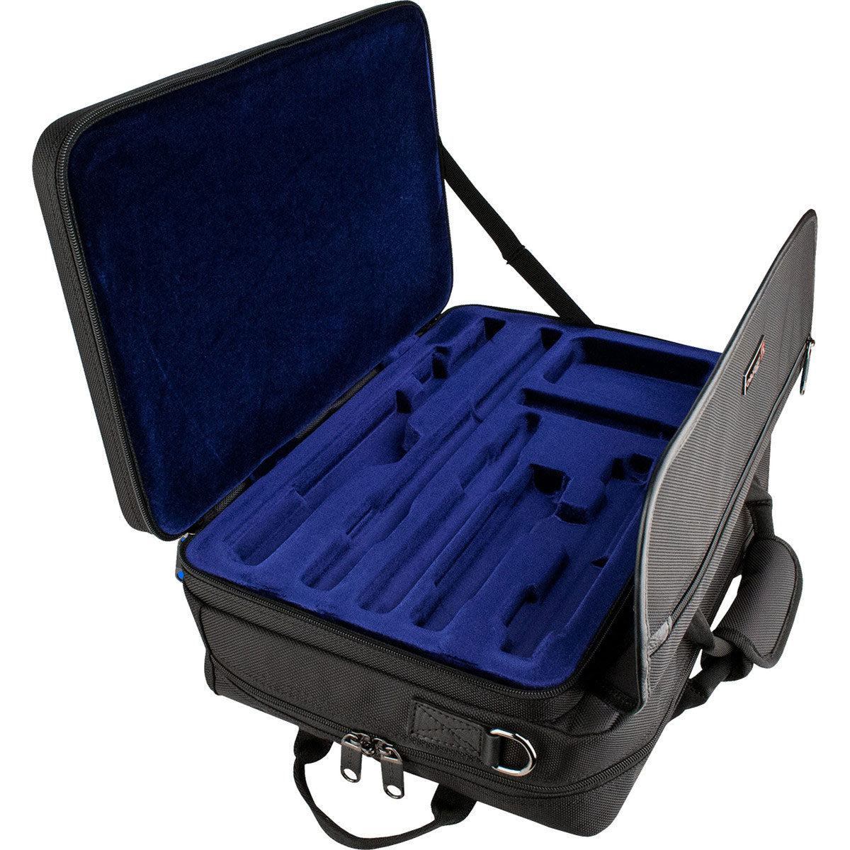 Etui Lux Messenger Flöte und Piccolo - Schwarz - LX-308PICC