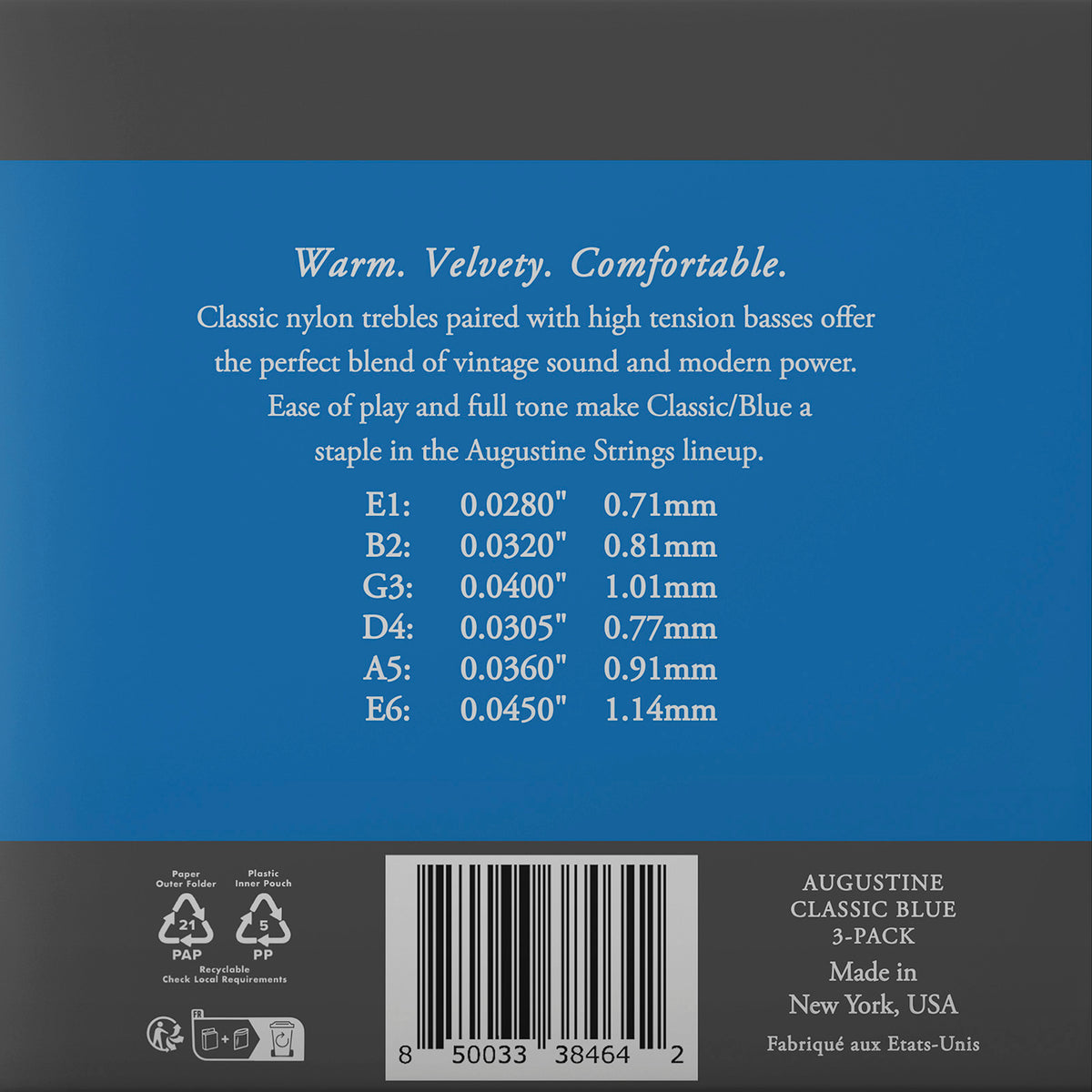Standard Blau Hohe Spannung 3er-Pack