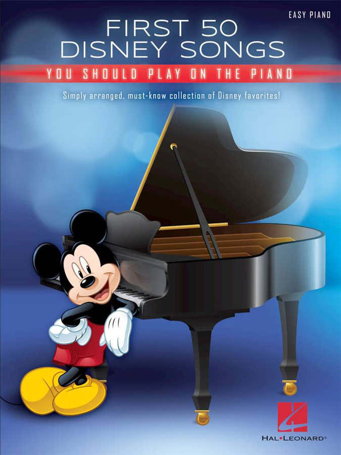 Die ersten 50 Disney-Songs – Klavier