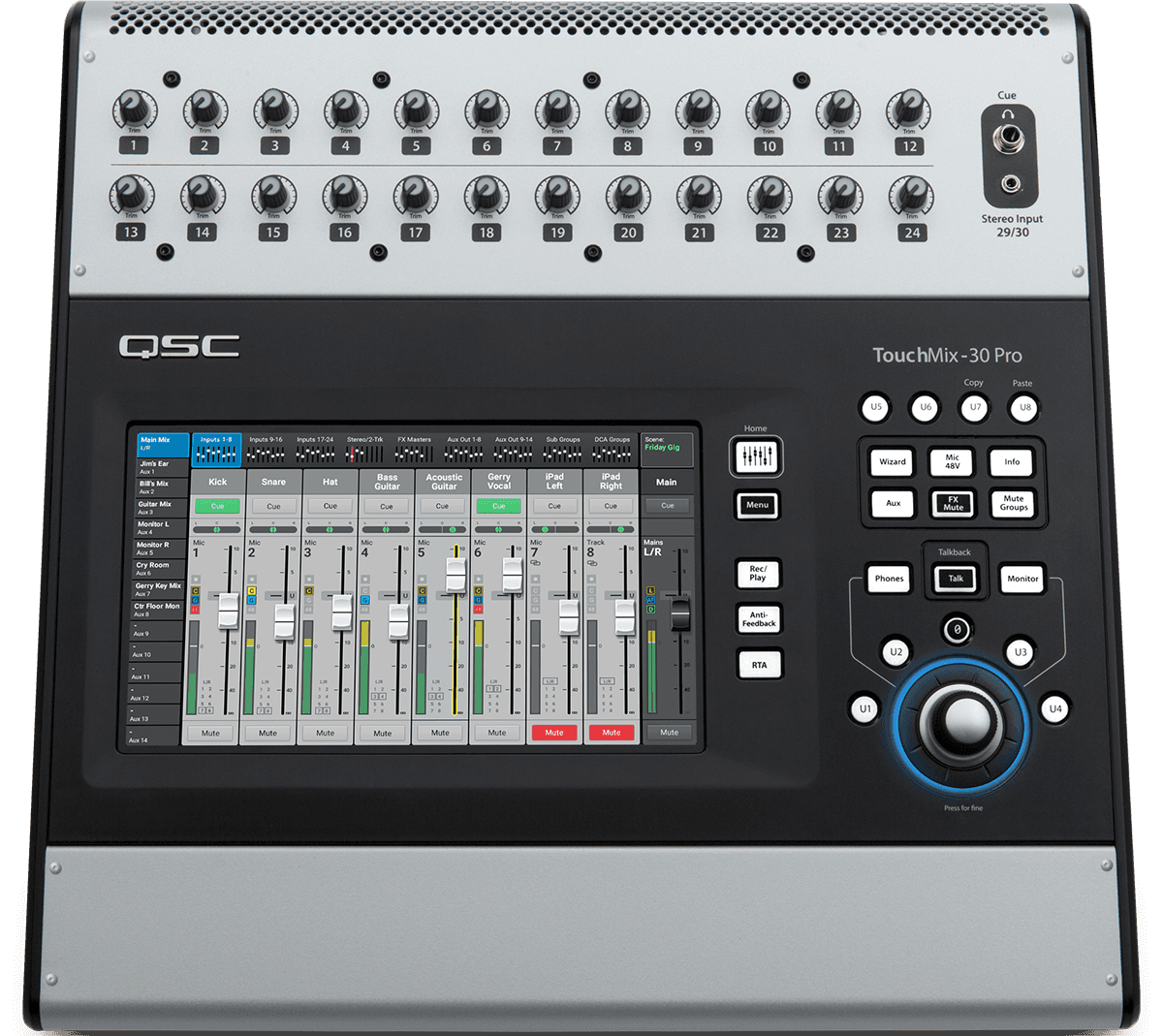 QSC Pro audio TOUCHMIX-30pro