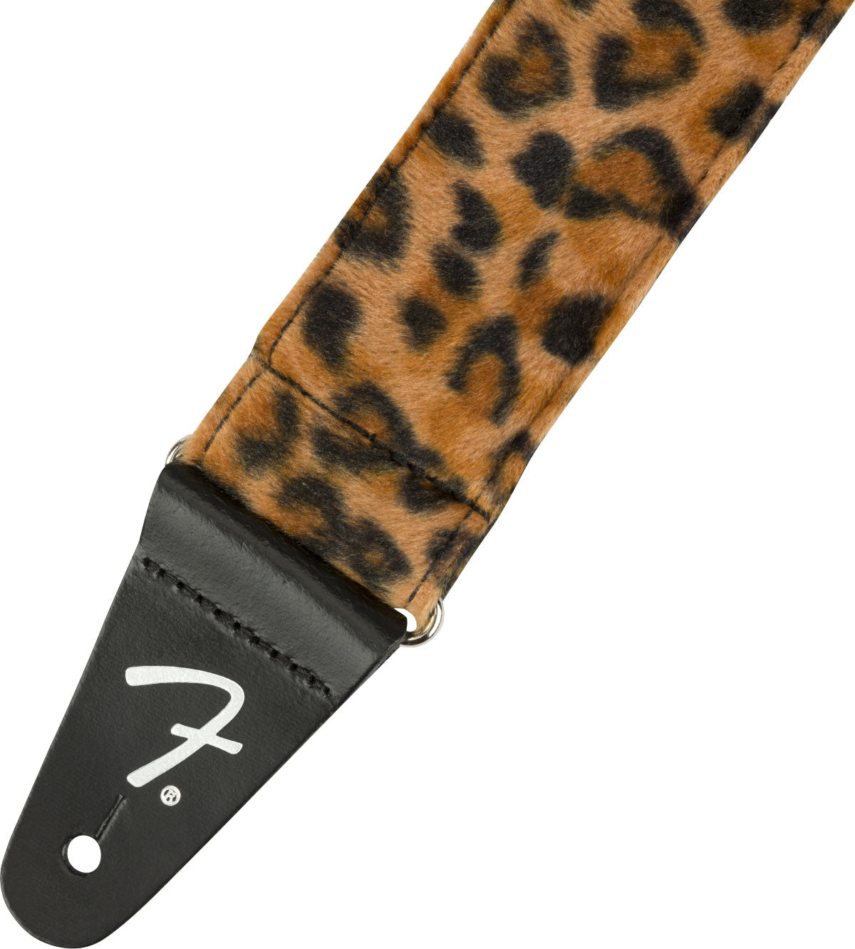 WILD LEOPARD PRINT STRAP 2"
