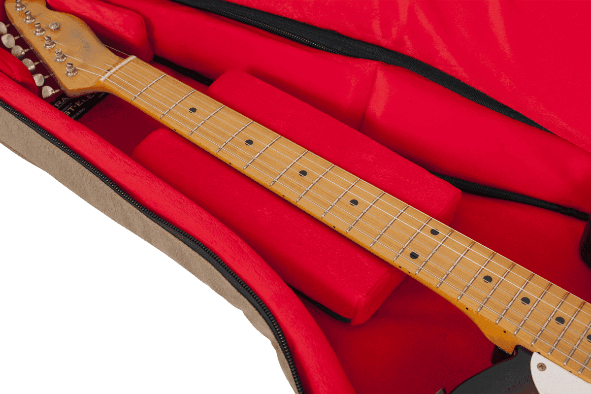 E-Gitarren-Gigbag Braun - Transit