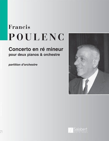 Poulenc F. - Concerto En Re Mineur - Conducteur
