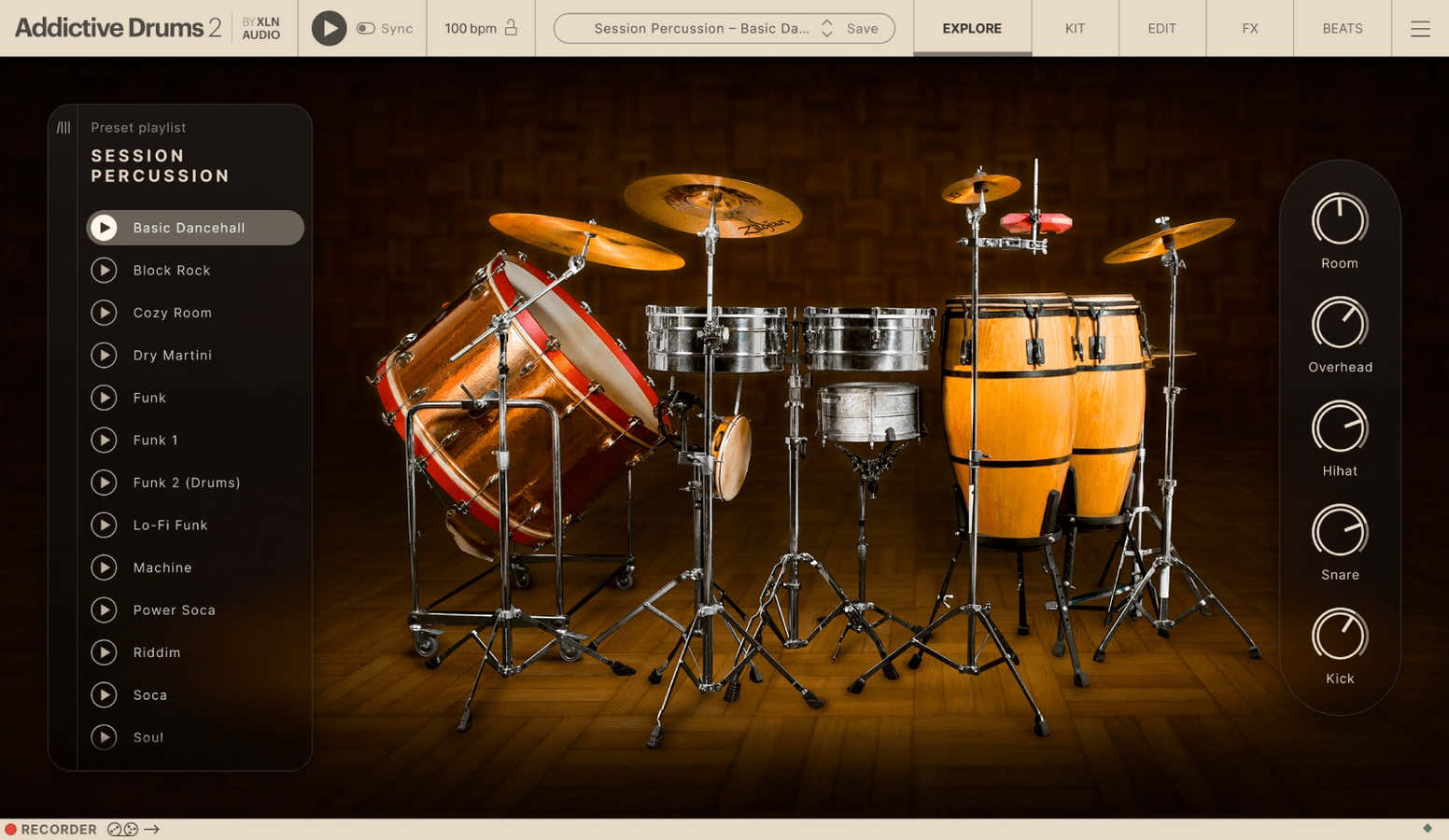 Addictive Drums 2 Session Percussion ADpak