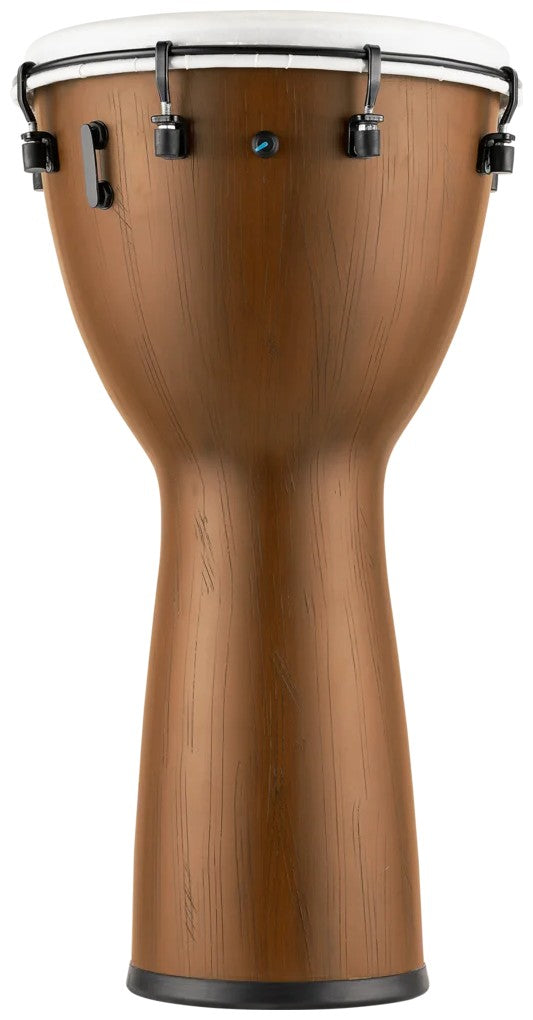PERCUSSION 12 PICKUP ALPINE SERIES DJEMBE SYNTHETIC HEAD BARNWOOD - PADJ12-BW