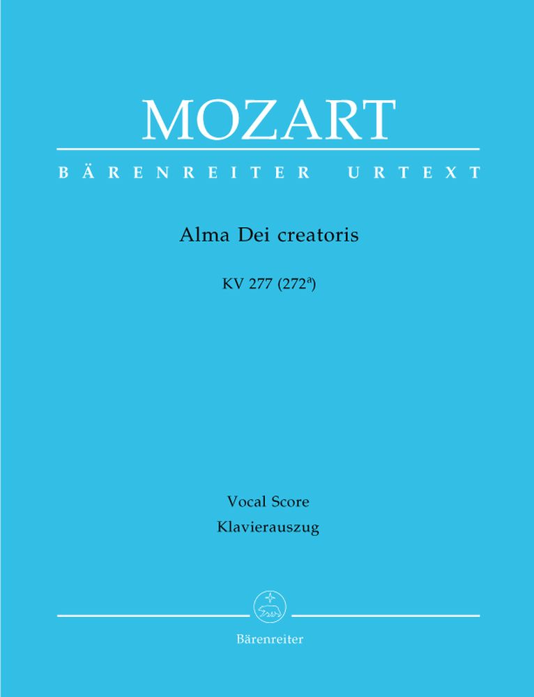 Moz W.A. - Alma Dei Creatoris Kv 277 (272A) - Ch Piano