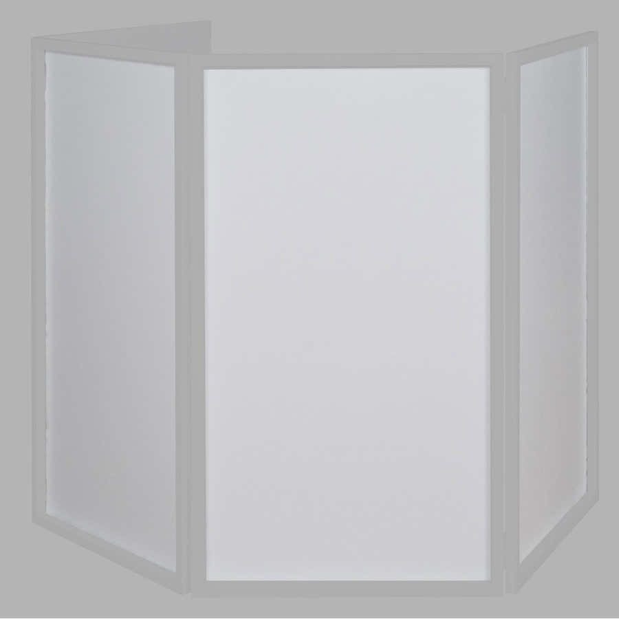 Event Facade Bespannungen 4PCS Weiß