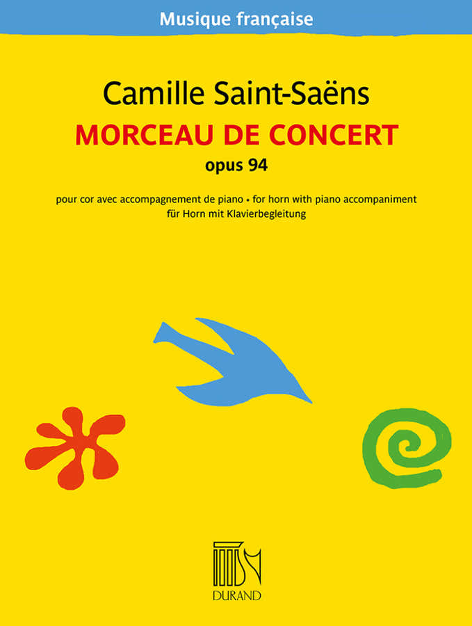 SAINT-SAENS C. - MORCEAU DE CONCERT - COR ET PIANO