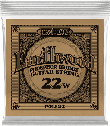 .022 EARTHWOOD PHOSPHOR BRONZE ACOUSTIC GUITAR STRINGS