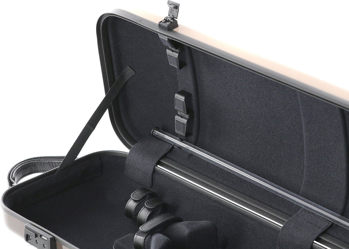 Violinkoffer Air Anniversary Braun/Beige Mit Seitengriff