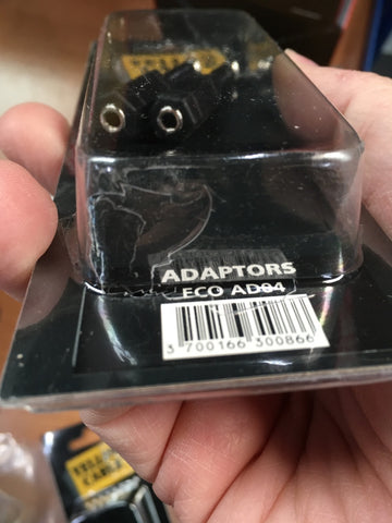AD04 Adapter Klinke Stecker Stereo Klinke Buchse 3.5 MM - 2er-Pack - B-Stock