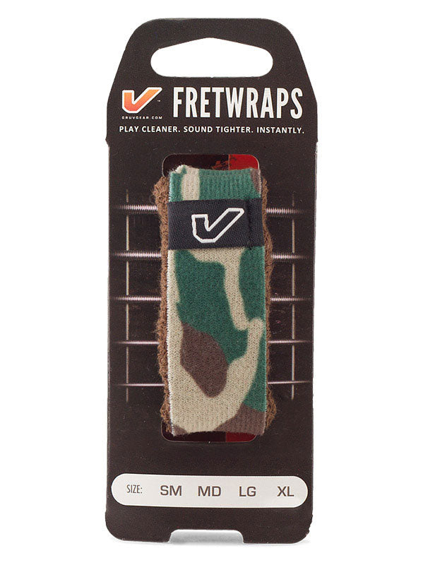 FretWraps Camo Green - Small