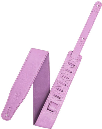 THE PASTEL - LEATHER STRAP WITH SUEDE BACK - PINK