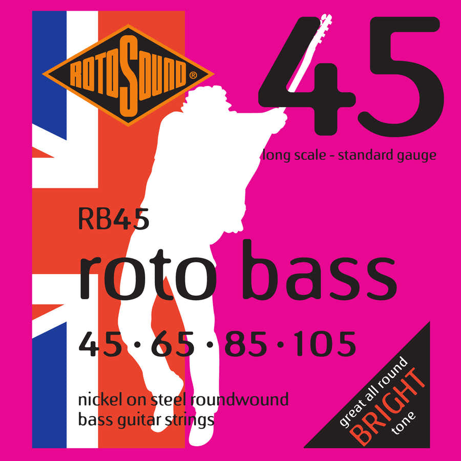 ROTO BASS RB45 NICKEL (UNSILKED) 45105