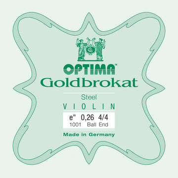 STRINGS VIOLIN LENZNER GOLDBROKAT VIOLIN E 0,26 K MEDIUM