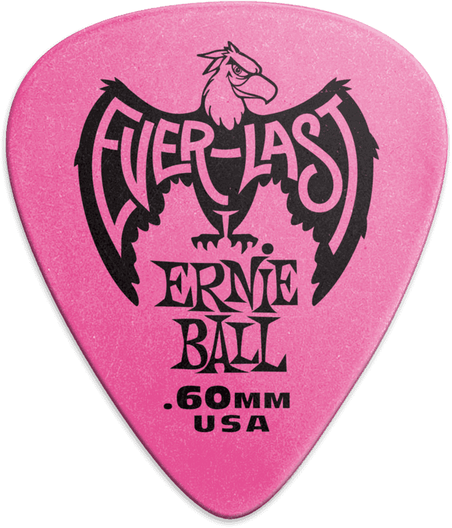 Plektren Everlast 12er-Pack Rosa 0,60mm