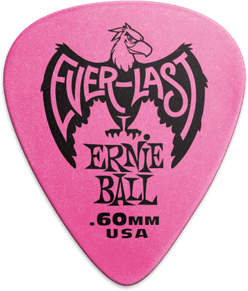 Plektren Everlast 12er-Pack Rosa 0,60mm