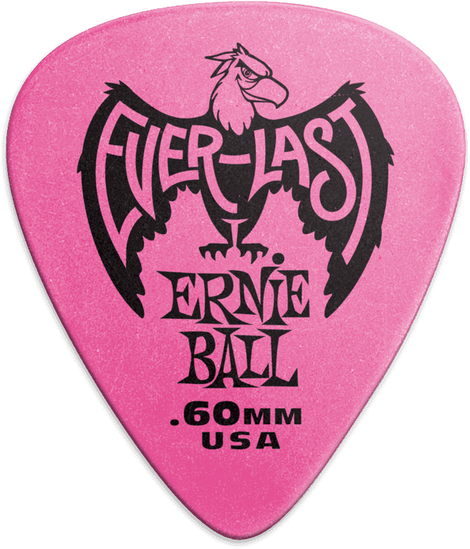 Plektren Everlast 12er-Pack Rosa 0,60mm