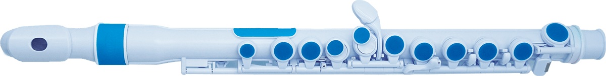JFLUTE WEISS UND BLAU