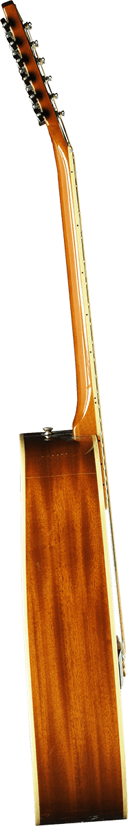 Ranger XII EQ Vintage-Neuauflage Dreadnought Natural Top gebeizt