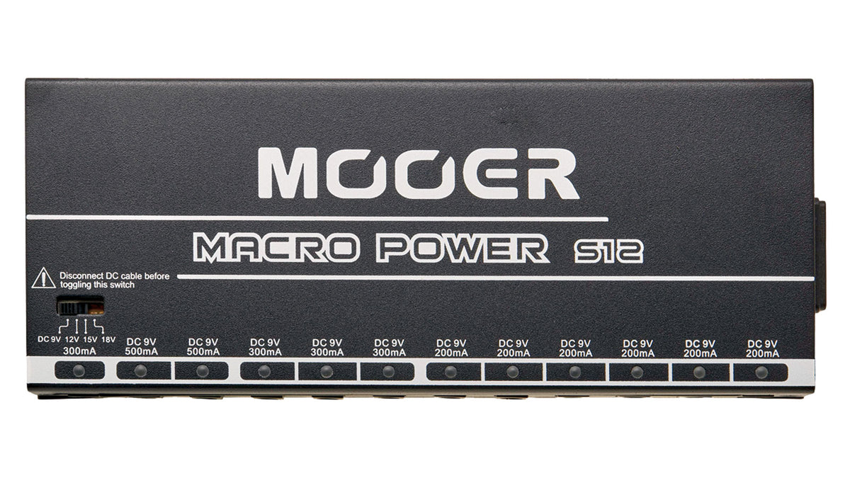 MACRO POWER S12 POWER SUPPLY 9-12-15-18V