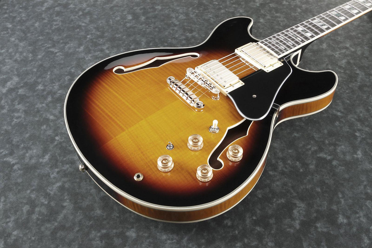 JSM10-VYS Vintage-Gelb-Sunburst Signatur von John Scofield
