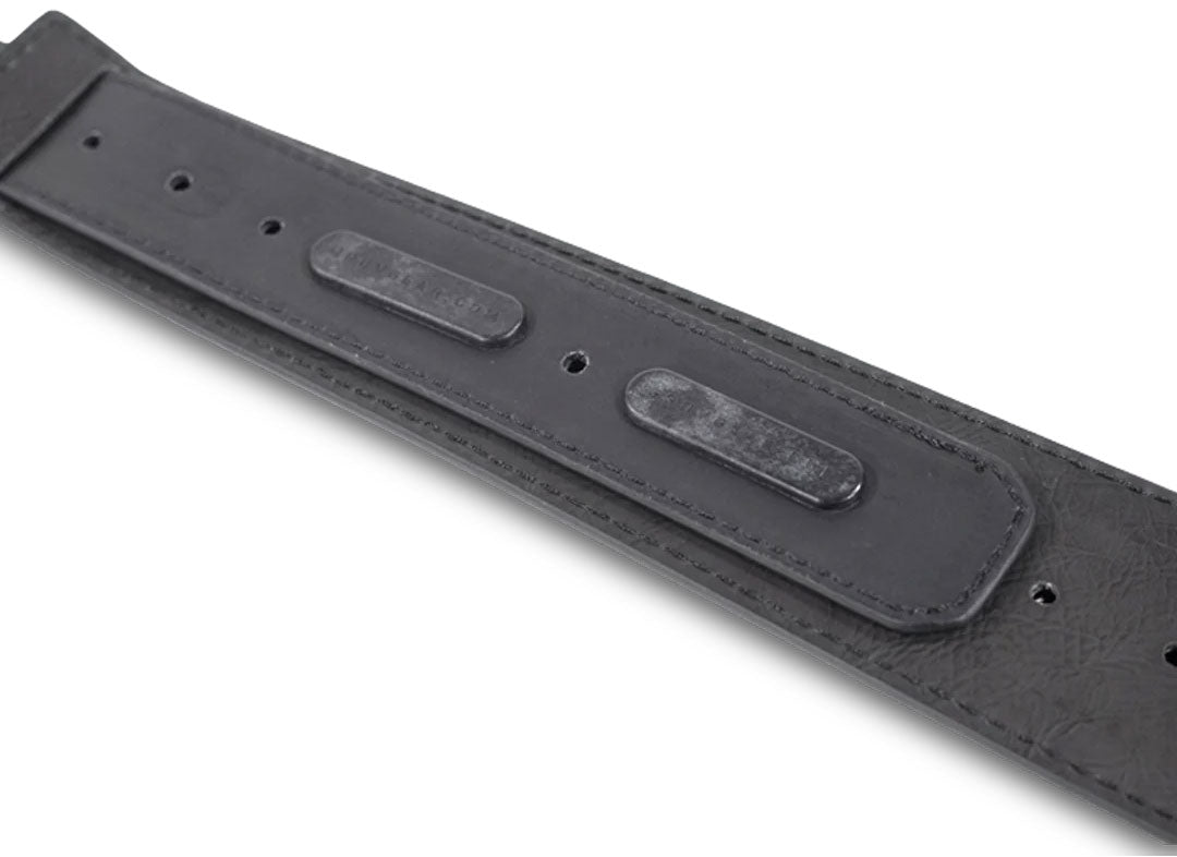 DuoStrap Damian Erskine Signature Doppelter Schultergurt Premium-Leder - Schwarz