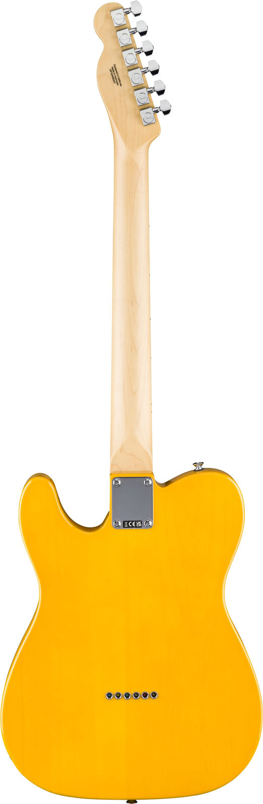 Standard Telecaster MN Schwarzes Schlagbrett Butterscotch-Blond