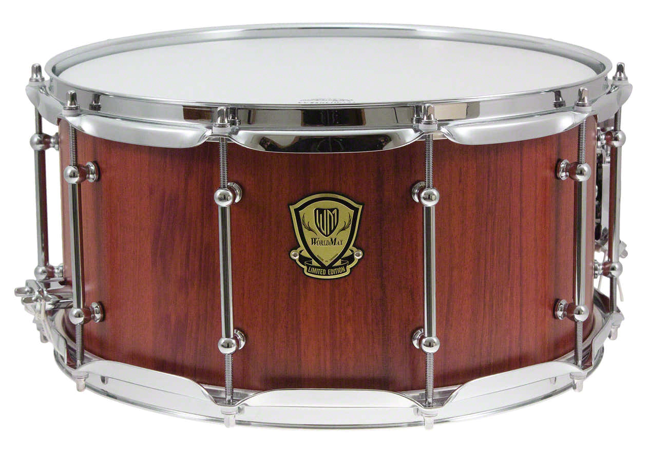 AM-W7014BSH - STAVE BUBINGA 14" X 7" SNARE DRUM