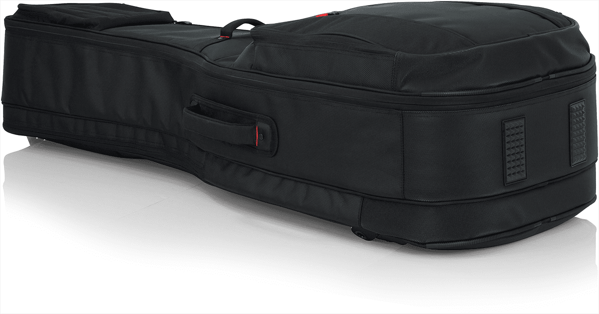 Doppel-Gitarrentasche E-Gitarre + Folk - ProGo