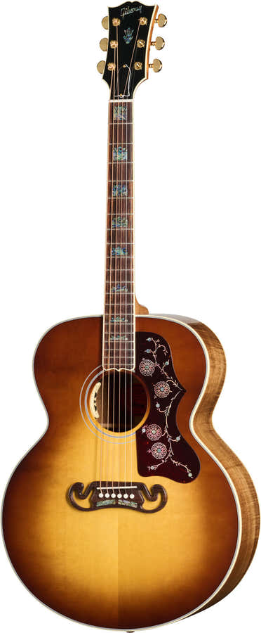 SJ-200 Elegant Koa Honig-Burst Modern
