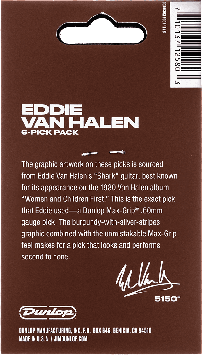 6 x Evh Shark Gitarre Max Grip