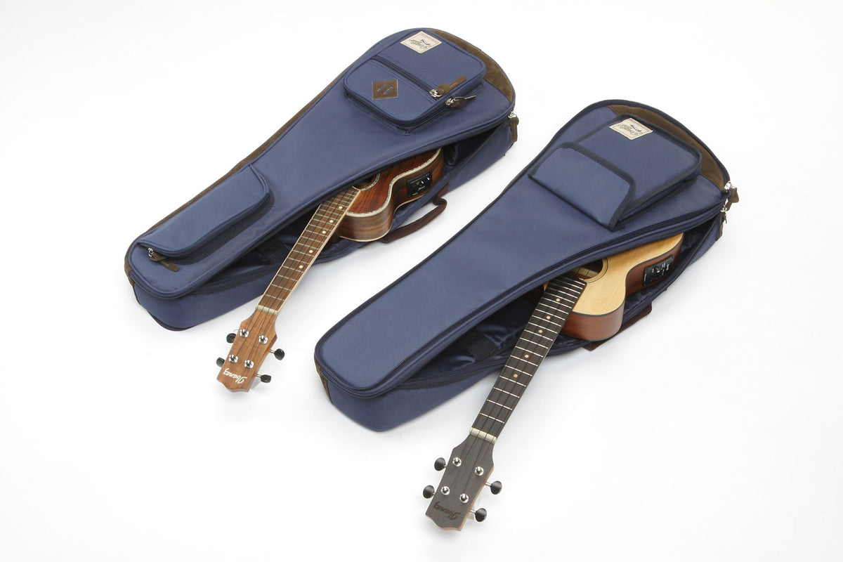 Doppelte Ukulelentasche (Konzert,Tenor) Powerpad - IUBT2542-NB
