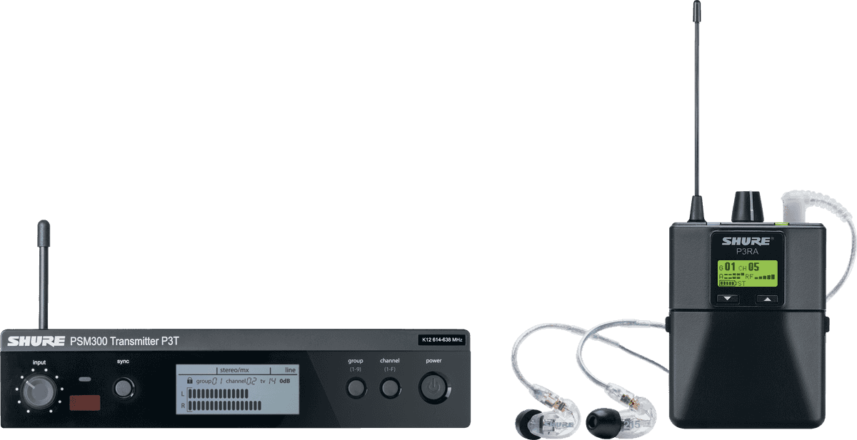 PSM 300 Premium + SE215cl - K3e