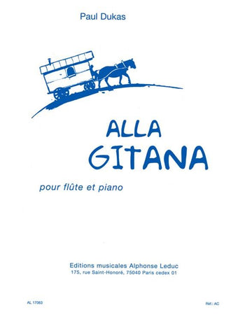 DUKAS P. - ALLA GITANA - FLUTE & PIANO